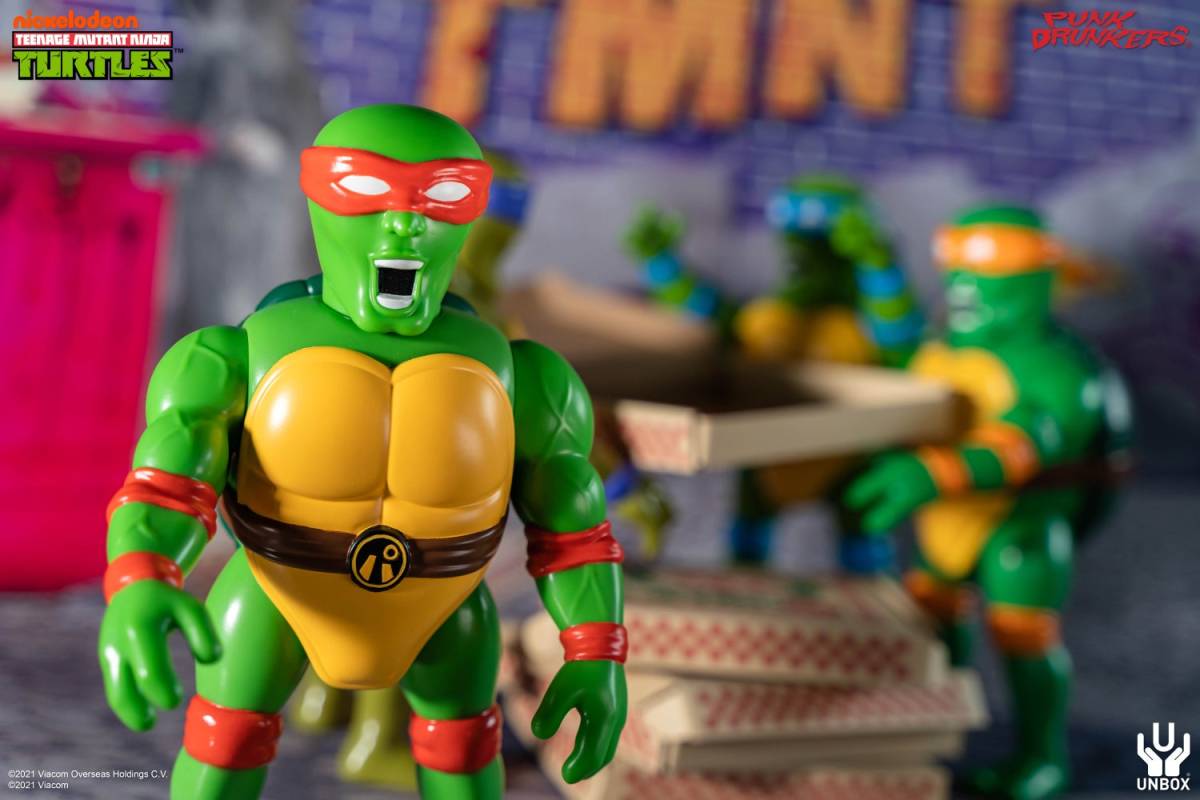 TMNT x PDS RAPHAEL PunkDrunkers UnboxIndustries punk drunkers 