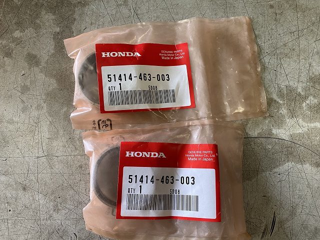 CB750F RC04 FC 39φ フォークシール／ダストシール／スライドメタル