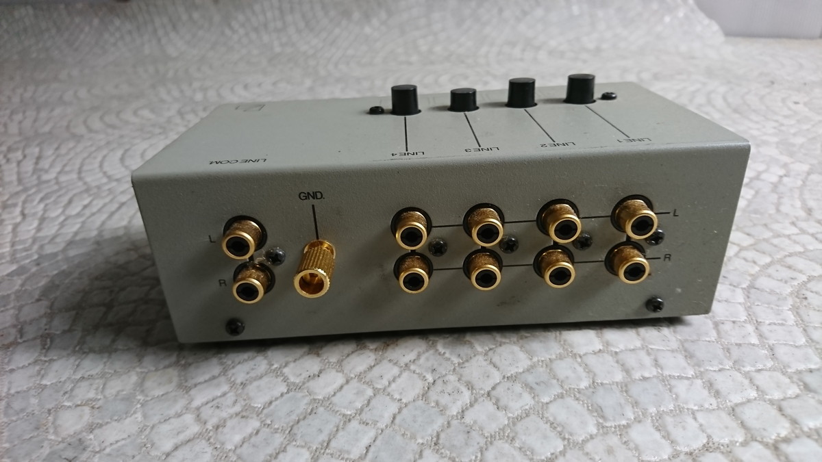 送料無料，新作登場 A11-081 S ☆LUX AS-4Ⅱ チャンネルセレクター 4ch
