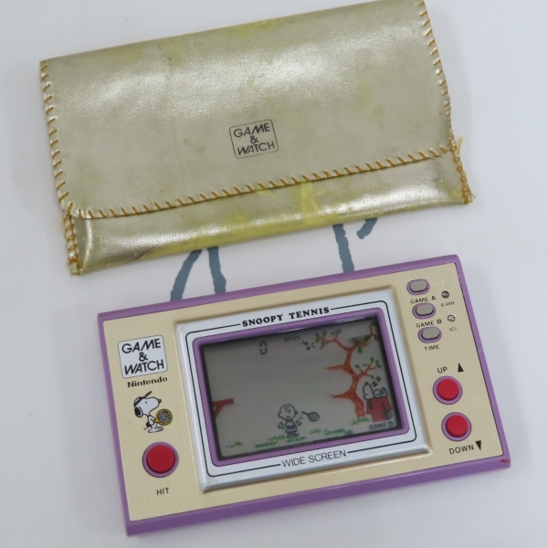 □ 任天堂ゲームウォッチ GAME&WATCH スヌーピーテニス SNOOPY TENNIS
