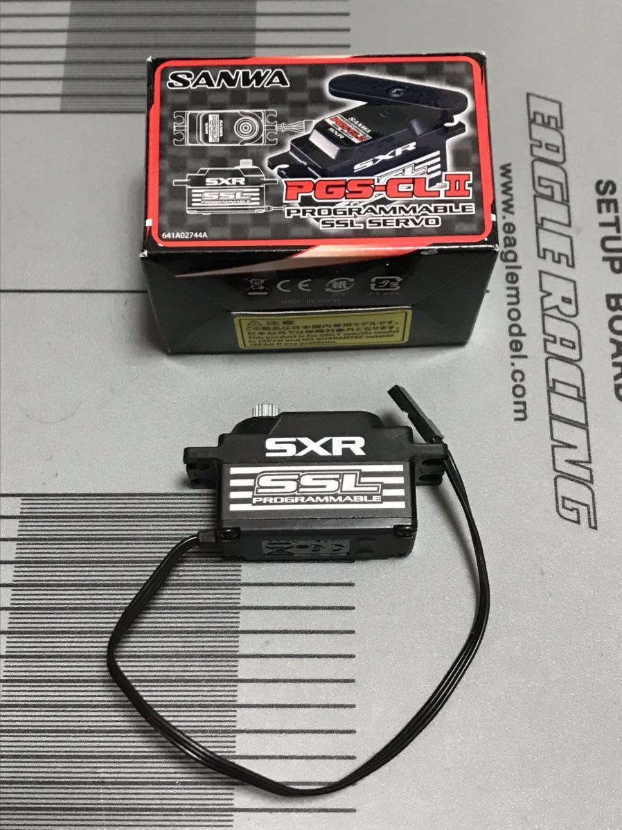 【未使用】サンワ プログラマブルサーボ PGS-CLⅡ SXR/SSL対応 SANWA サンワ サーボ PGS-CL SXR II | PGS-CL2 SSL PGS ロープロ ロー
