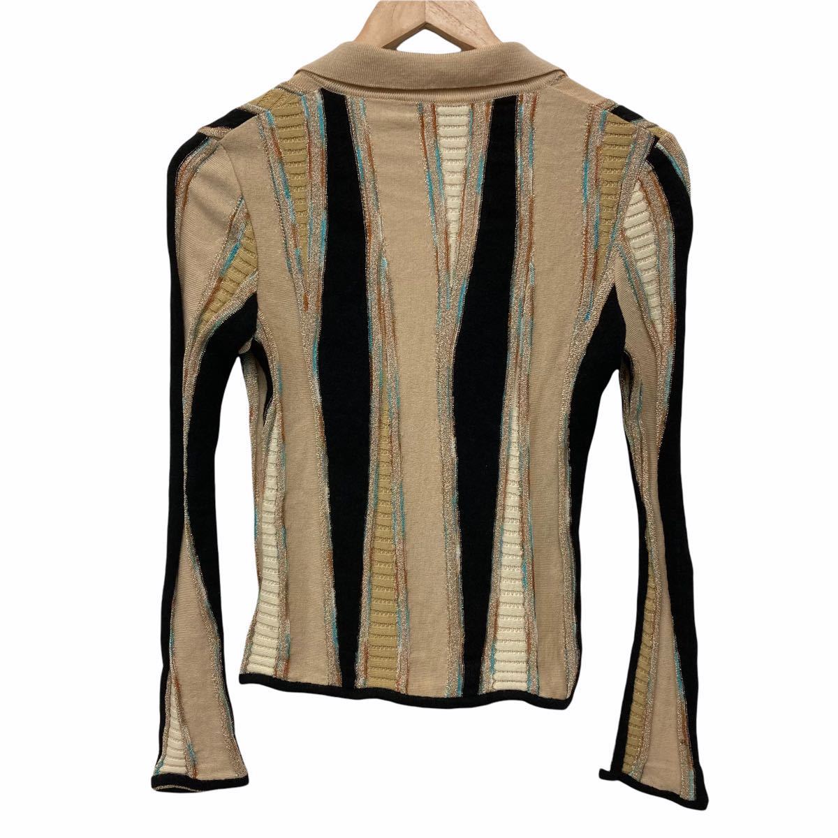 ☆B-154 MISSONI ミッソーニ イタリア製 上質 長袖 ラメ ニット