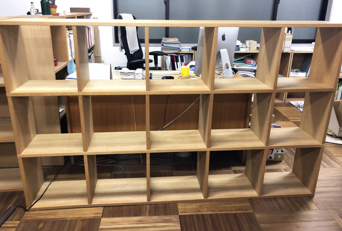 無印良品 | スタッキングシェルフセット・5段×3列・オーク材 