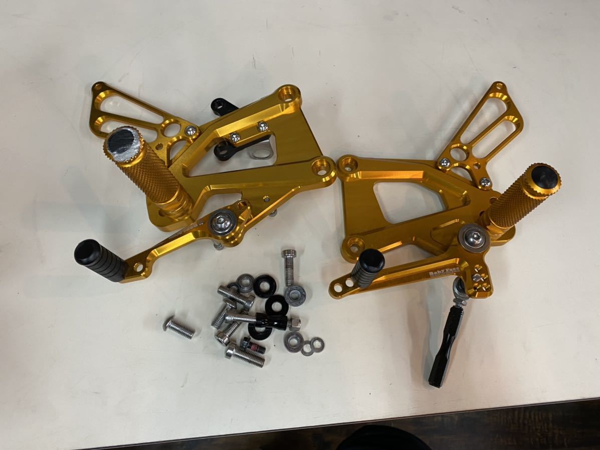 カワサキ ZX-25R ベビーフェイス バックステップ ベビーフェイスバック