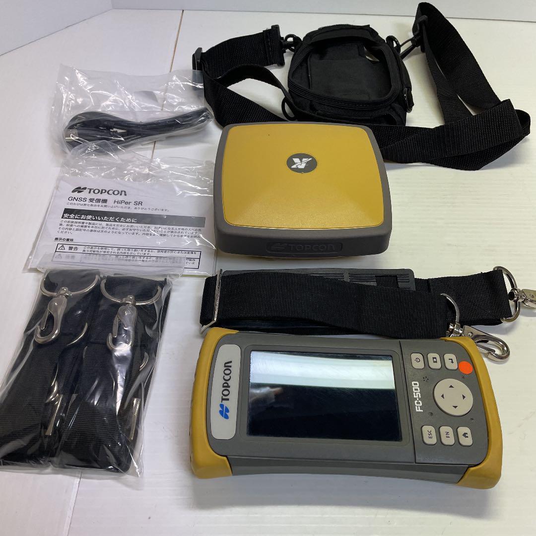 TOPCON 残り少ない Hiper SR GNSS 受信機 測量 FC-500 ジャンク