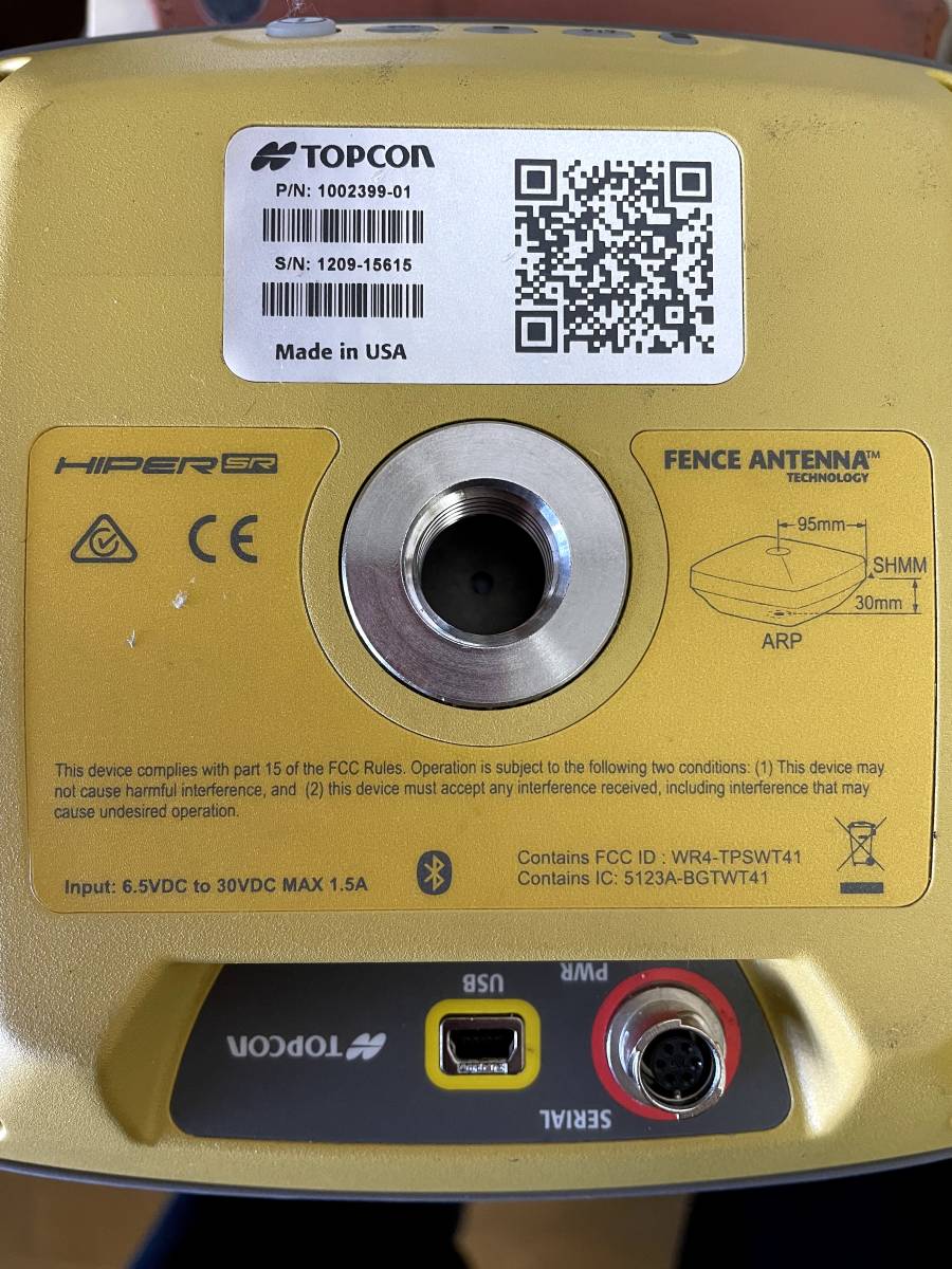 TOPCON　HiPerSR　GNSS受信機　FC-500　ジャンク品 Yahoo!オークション - 「fc500」測量、角度計 (測定器) の落札相場