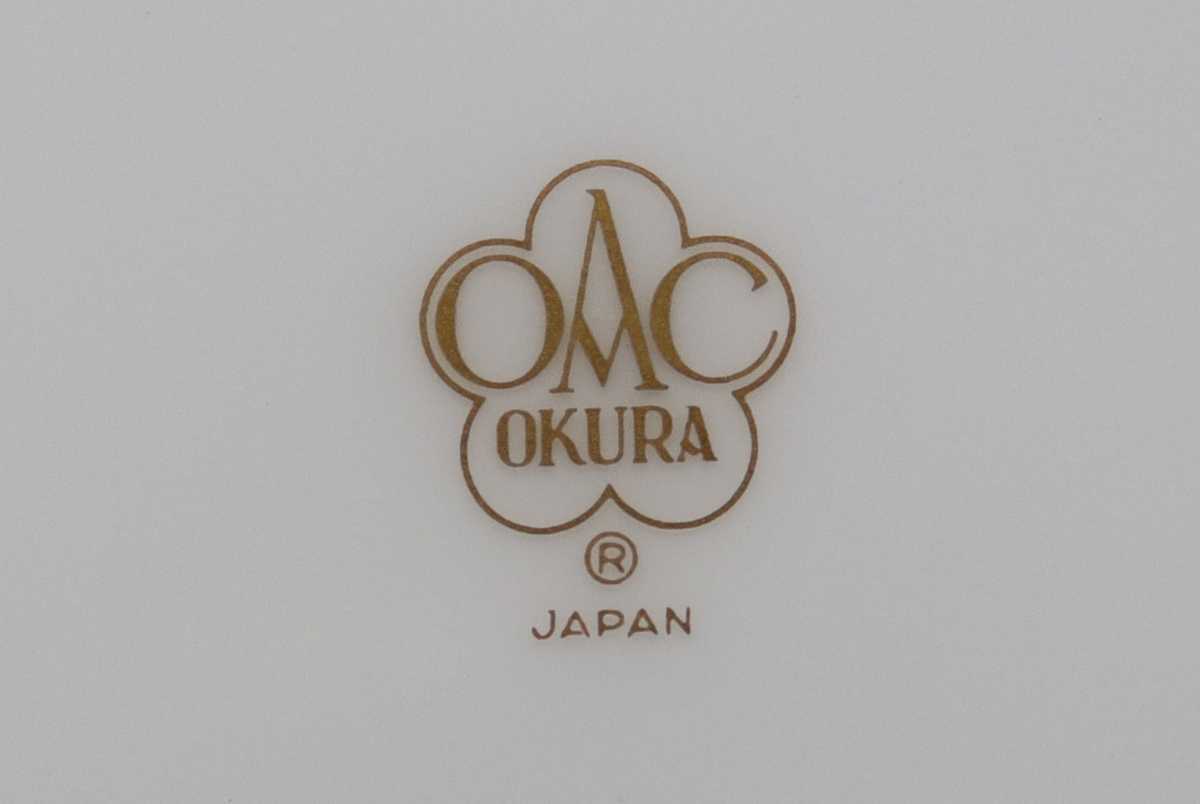 未使用 大倉陶園 ブルーインペリアル ディナープレート ミート皿 25