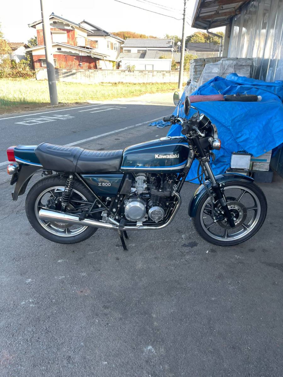 カワサキ Z500fx Kz500b 018 実動車 動画あり 旧車絶版車 逆輸入車 １円スタート Z550gp Z400fx Z750fx 401cc 750cc 売買されたオークション情報 Yahooの商品情報をアーカイブ公開 オークファン Aucfan Com