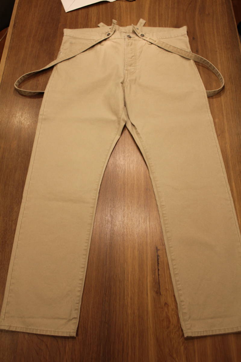 新品未使用 VISVIM 20SS FLUXUS 15 CHINO BEIGE SIZE2 ヴィズビム 中村ヒロキ F.I.L. ビズビム ベージュ チノ SOCIAL SCULPTURE BRACE
