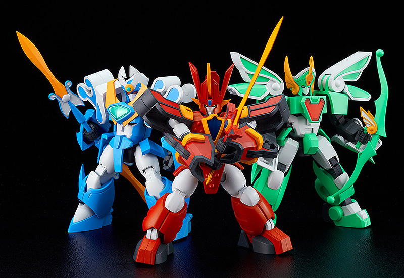 魔動王グランゾート ◆　MODEROID　魔動王３種セット MODEROID | 魔動王グランゾート 光のスーパー三魔動王セット｜グッドスマイルカンパニー公式 メカスマ公式サイト アクアビート