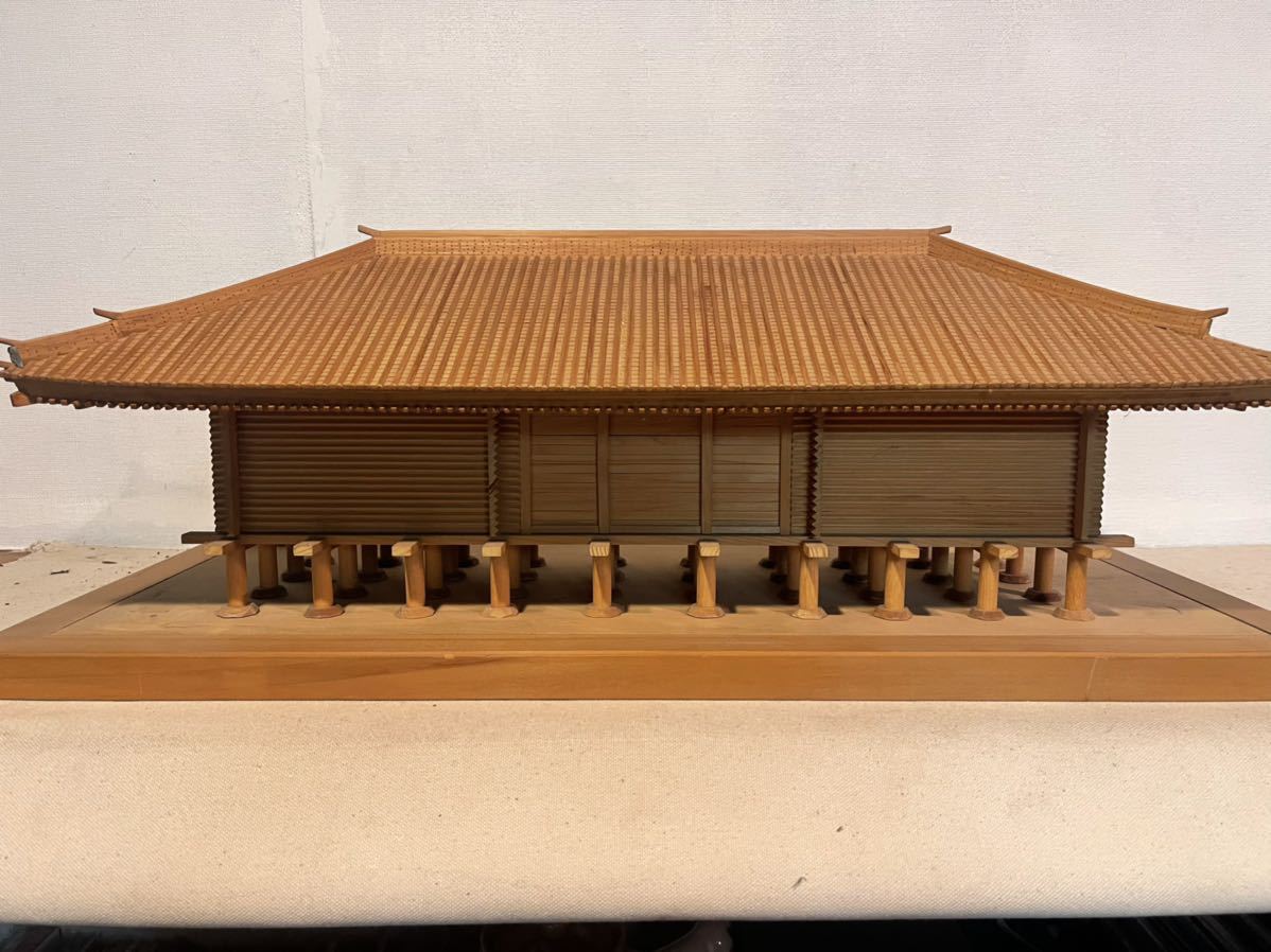 東大寺 正倉院 模型 木製 建築模型 北栄商会 HOKUEI イマイ 小林工芸