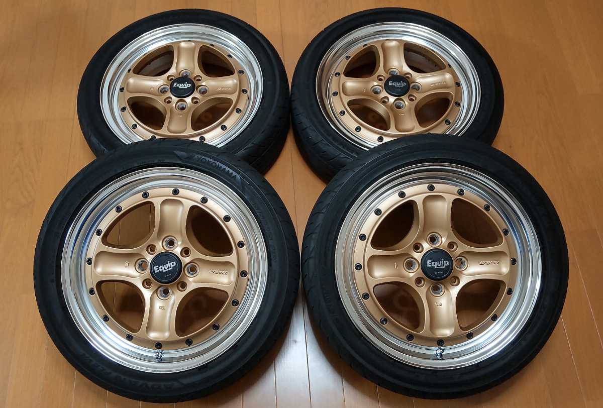 軽自動車 WORK ワーク equip40 エクイップ40 15インチ 100 5.0j +42 