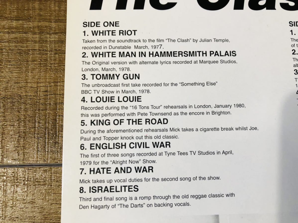 THE CLASH - GOLDEN BULLETS 限定プライベート盤LP 貴重音源 punk