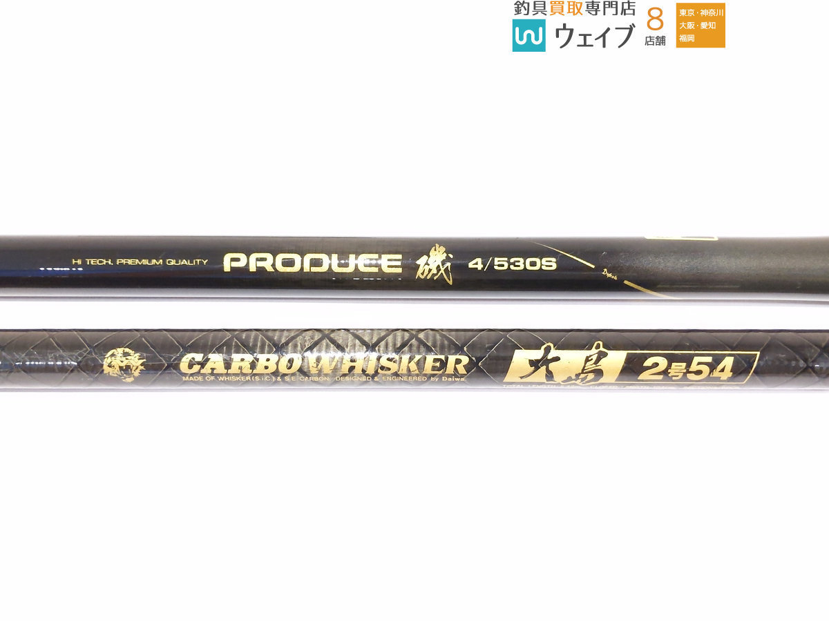 ダイコー プロデュース 磯 4/530S・ダイワ カーボウィスカー 大島 2号