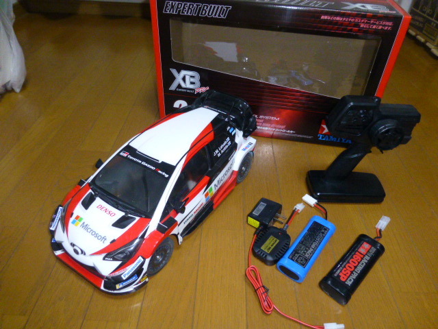 1/10RC XB トヨタ ガズー レーシング ヤリス WRC(TT-02) 中古品 【公式