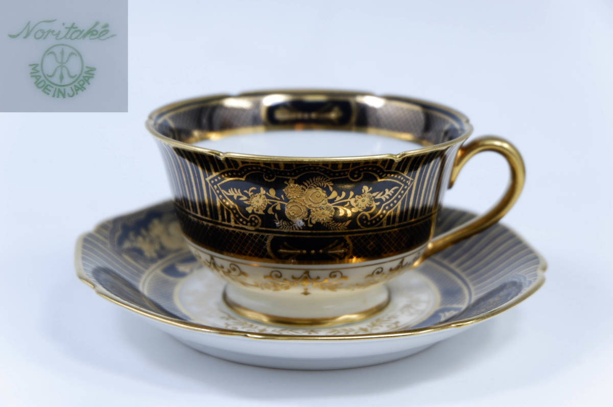 オールドノリタケ マルキ印 Noritake カップ＆ソーサー アンティーク