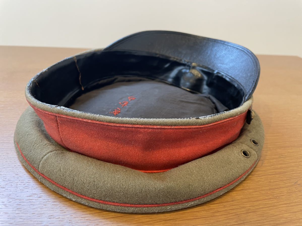 明治～大正期 将校 軍帽 実物 ( 日本軍 陸軍 日本陸軍 大日本帝国