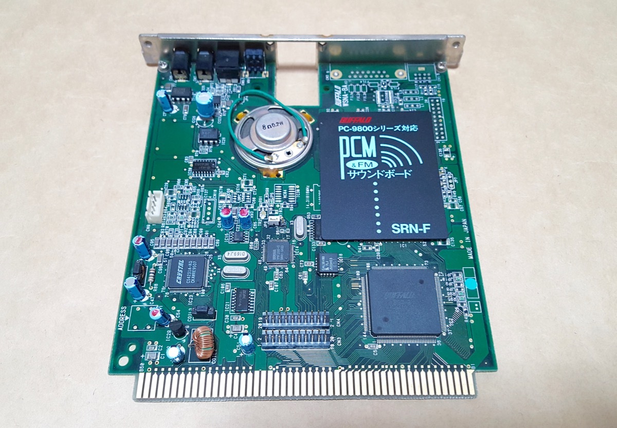 SRN-F BUFFALO PCM＆FMサウンドボード バッファロー 0 PCM＆FM PC-9800