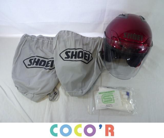 【同梱可】中古品 SHOEI ショウエイ J-FORCE III Jフォース3 ワインレッド Mサイズ 57cm