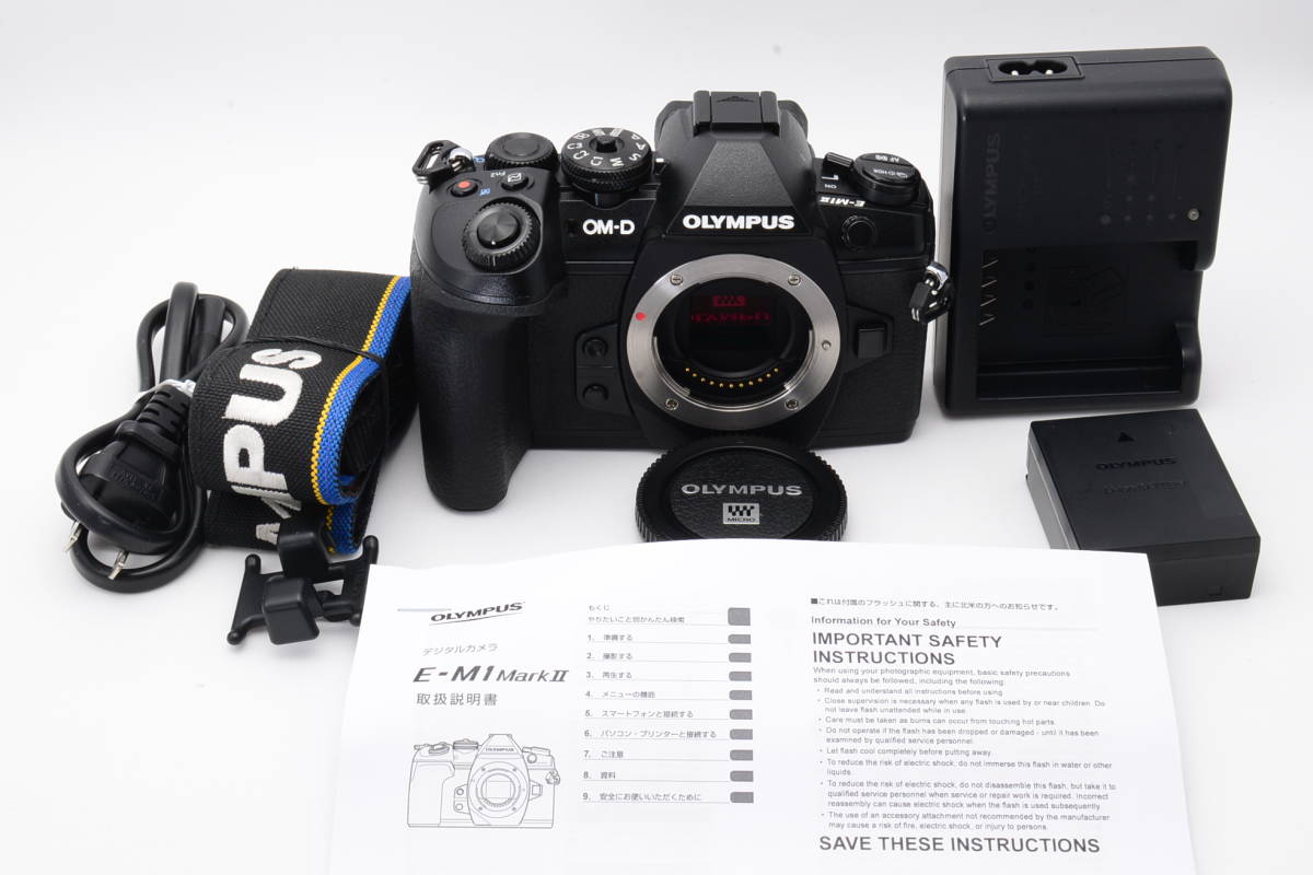 【美品】OM SYSTEM OM-1 ボディ　Type-C充電器付き 美品】OM SYSTEM OM-1 ボディ Type-C充電器付き OM SYSTEM OM-1