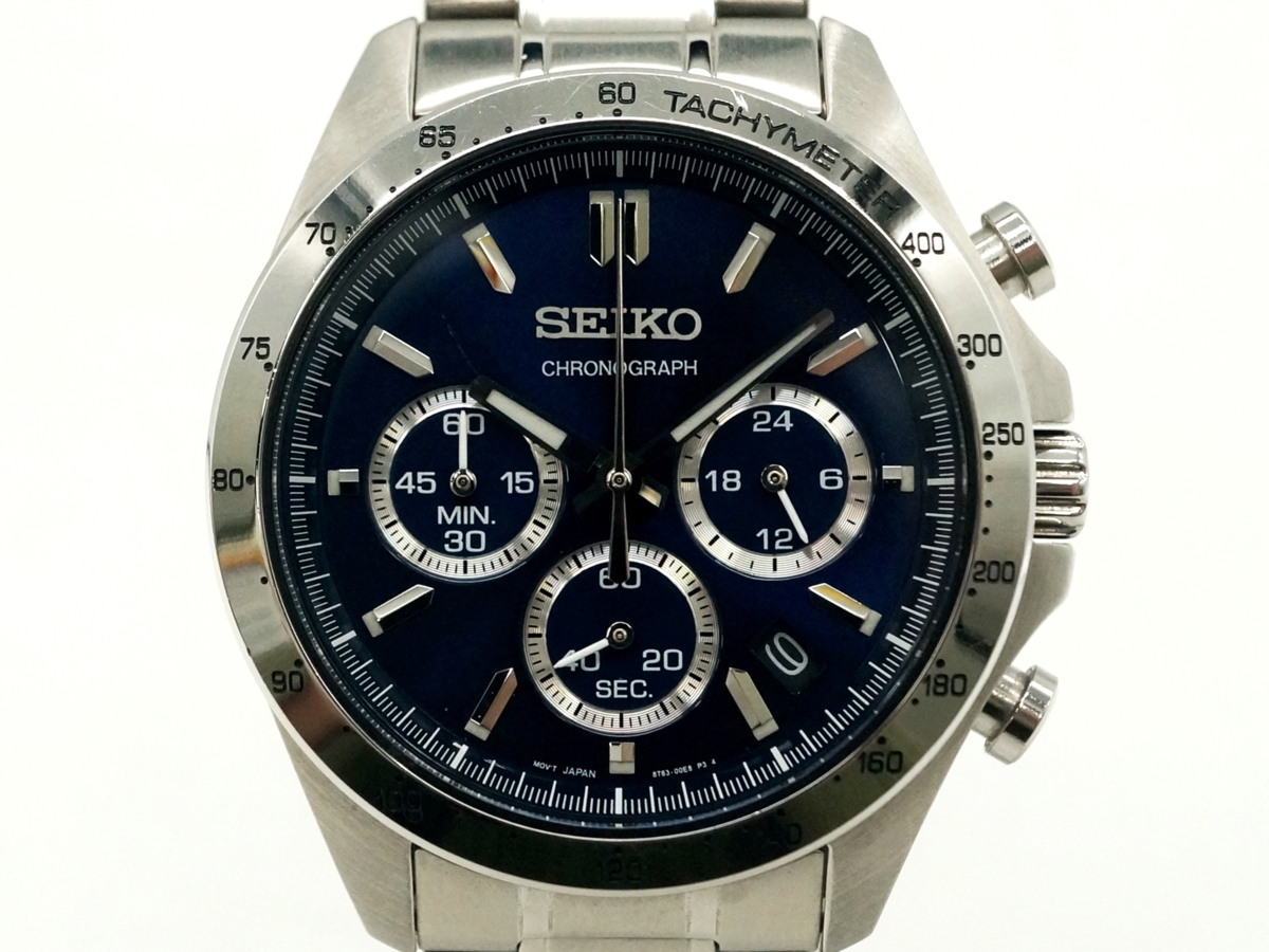 中古品】SEIKO(セイコー) スピリット クォーツ 腕時計 メンズ 8T63 