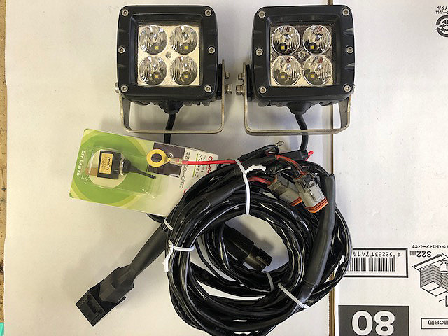 IPF フォグランプ LED 2インチ 角 ドライビング S-632 IPF