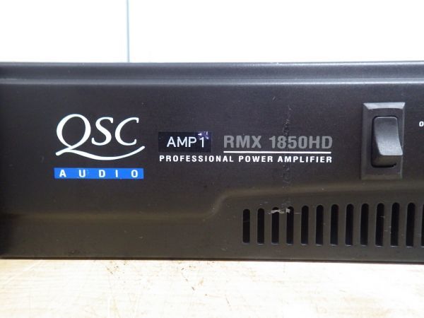 QSC RMX 1850HD Power - Amp Amplifier Professional | DJ Music