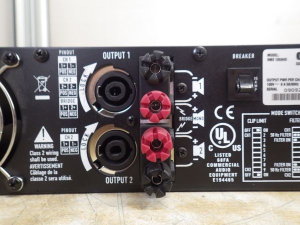 QSC RMX 1850HD Power - Amp Amplifier Professional | DJ Music