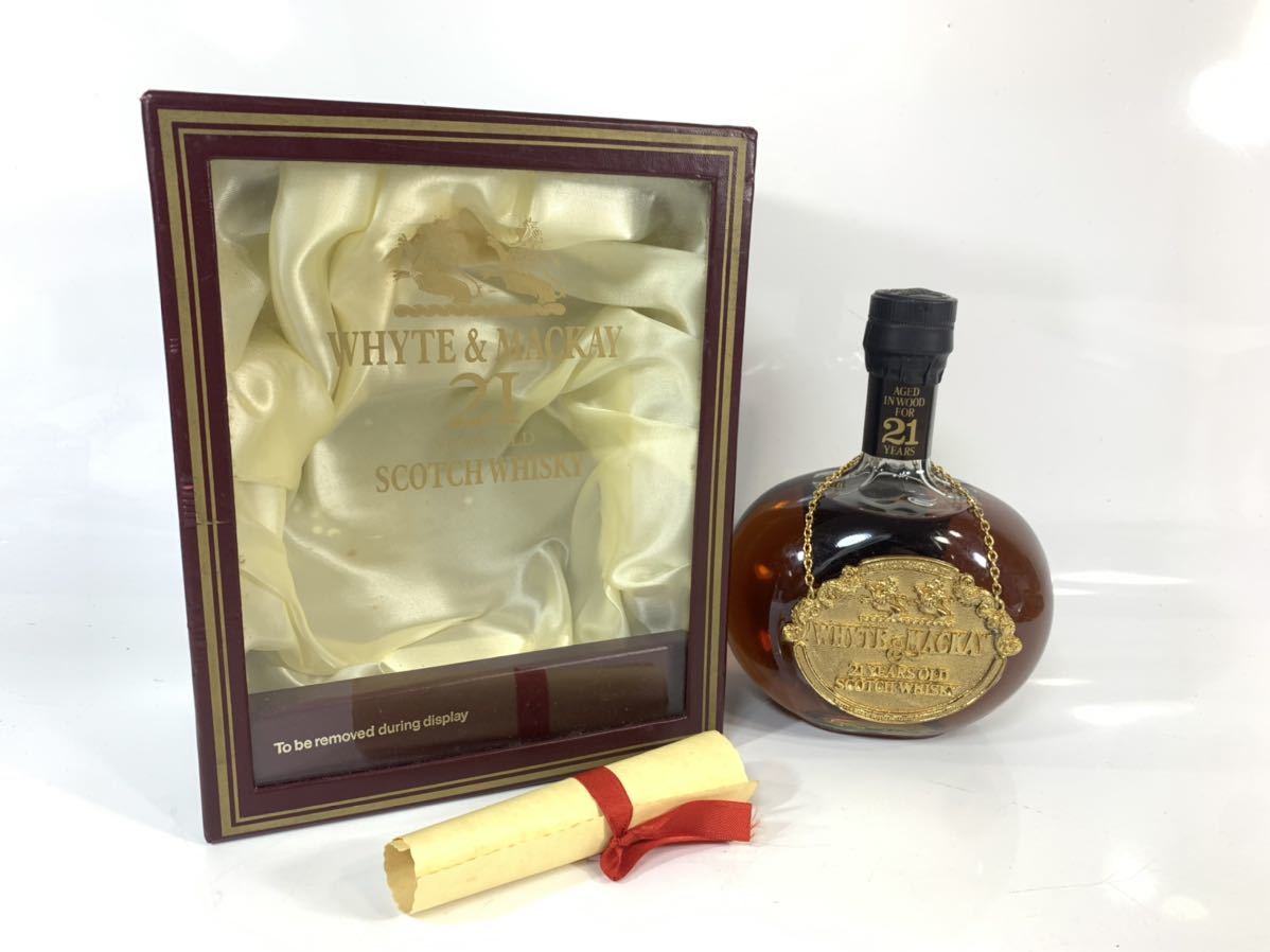 未開栓 WHITE & MACKAY'21年 ホワイト マッカイ SCOTCH WHISKY