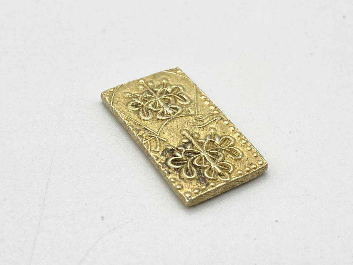 文政二分判金 極美 文政11～天保3年 09-26(古18A) 草文二分 - 古銭買取