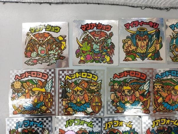 ビックリマンシール 35枚まとめ売り ロッテ 悪魔VS天使 ヘッドロココ 