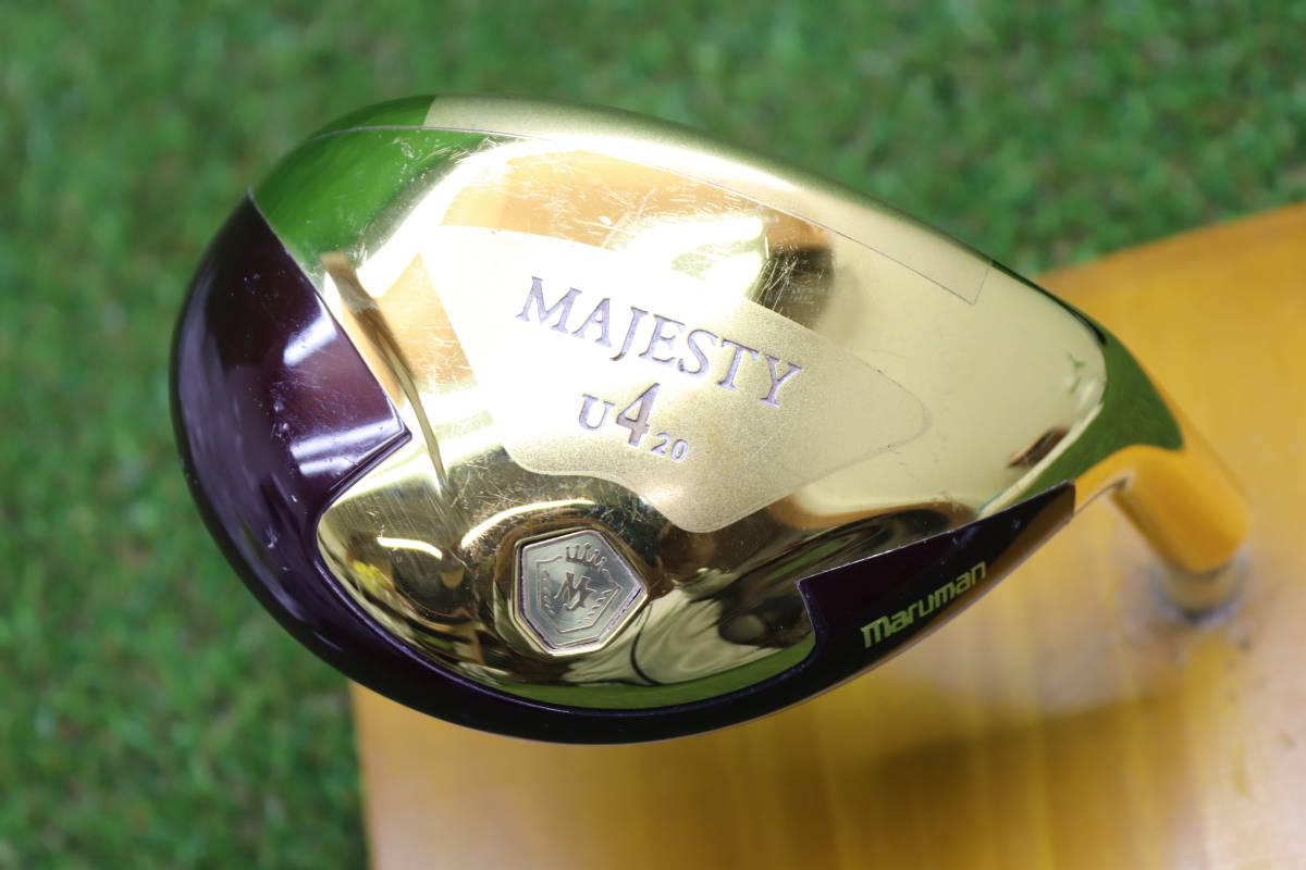 J2514SEK#maruman MAJESTY U4番 20° ゴルフ ヘッド