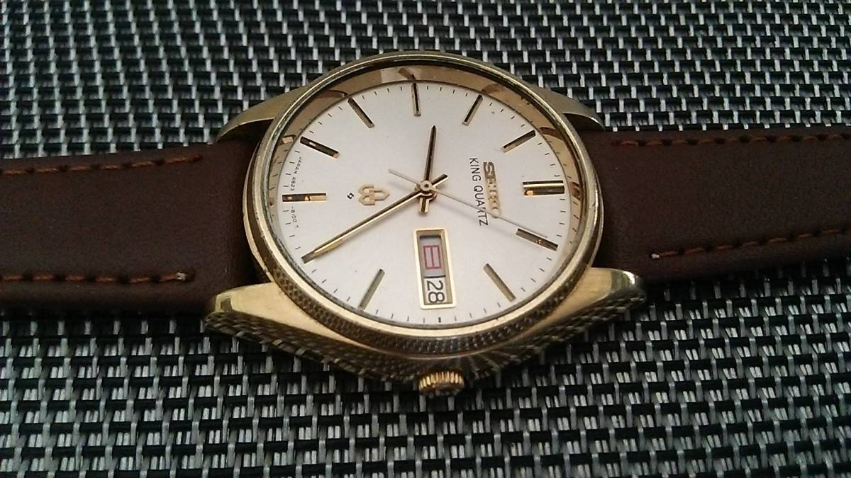 ◇]KING QUARTS/キングクオーツ メンズ ゴールド* - SEIKO キング 