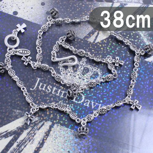 ジャスティンデイビス 38cm トリニティーチェーン 高級 希少 Justin