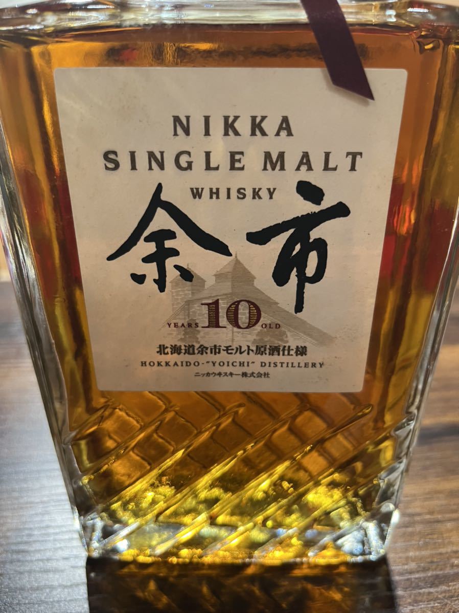 ニッカ 余市10年 700ml 45% 古酒 余市 10年 シングルモルト 未開栓
