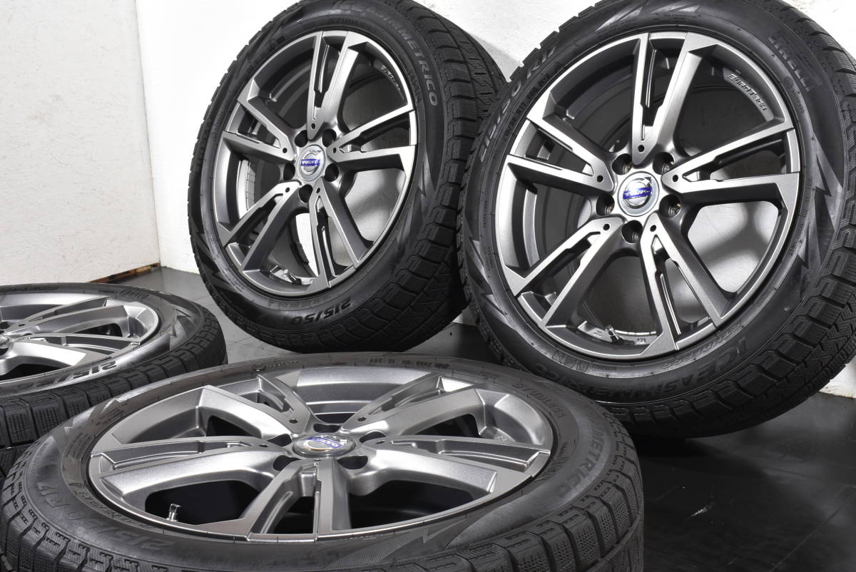 ☆レアマイスター☆ユーロテック GAYA5☆17インチ☆PCD108 7J +50☆ピレリ アイスアシンメトリコ☆215/50R17☆ボルボ V40 V60 S60 V70☆ EUROTECH | ユーロテック ガヤ5の通販 -ユーロテック 2026年最新Yahoo!オークション