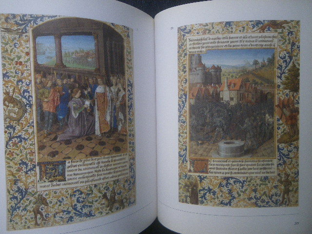 洋書中世フランス装飾写本 ペリー公の いとも豪華なる 時祷書 The