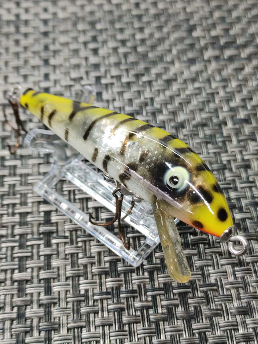 ヘドン タイガー (イエロー)反射板 【美品】オールドルアー ヘドン