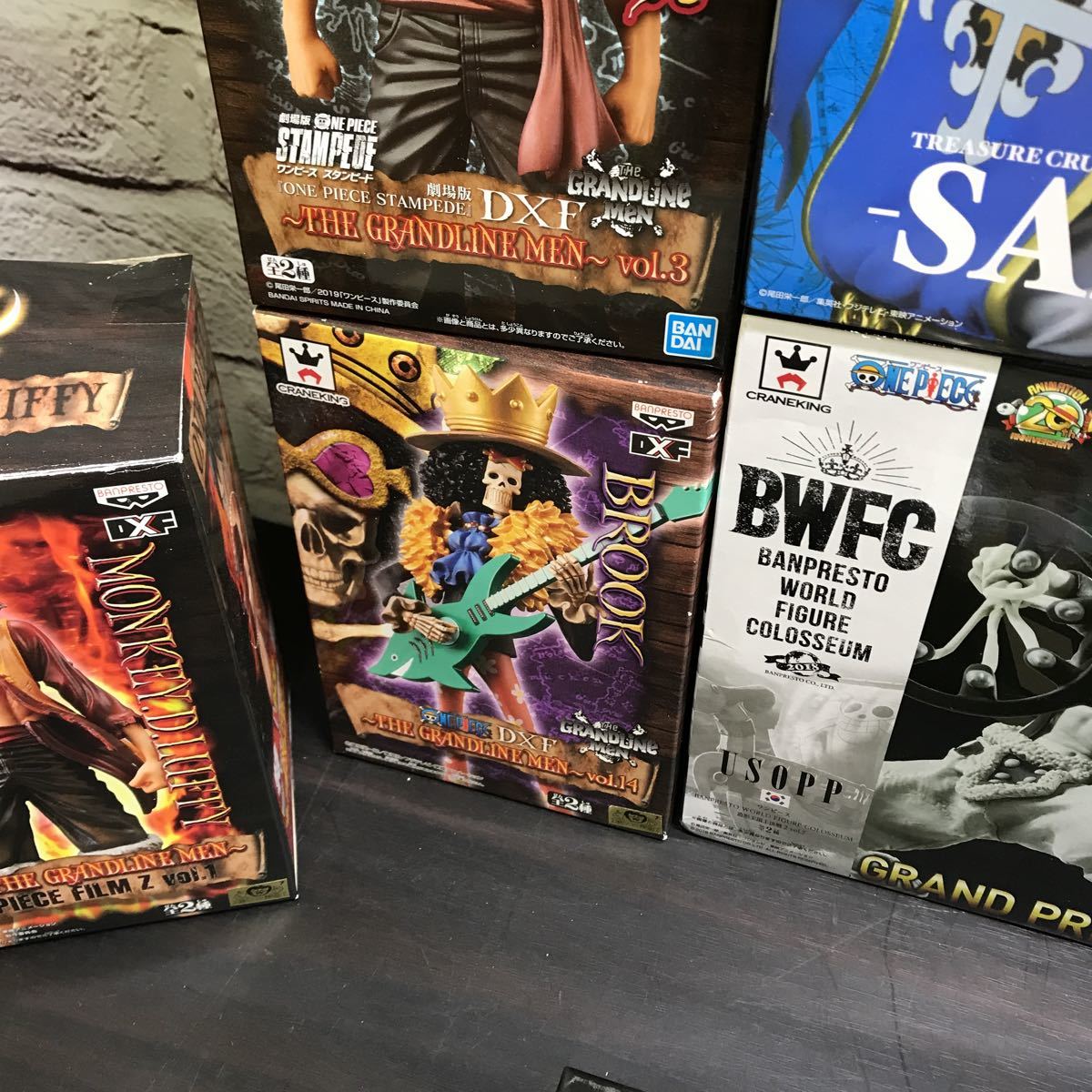 7012-0134 ワンピース フィギュア 22点 まとめ売り BWFC DXF 優勝記念 