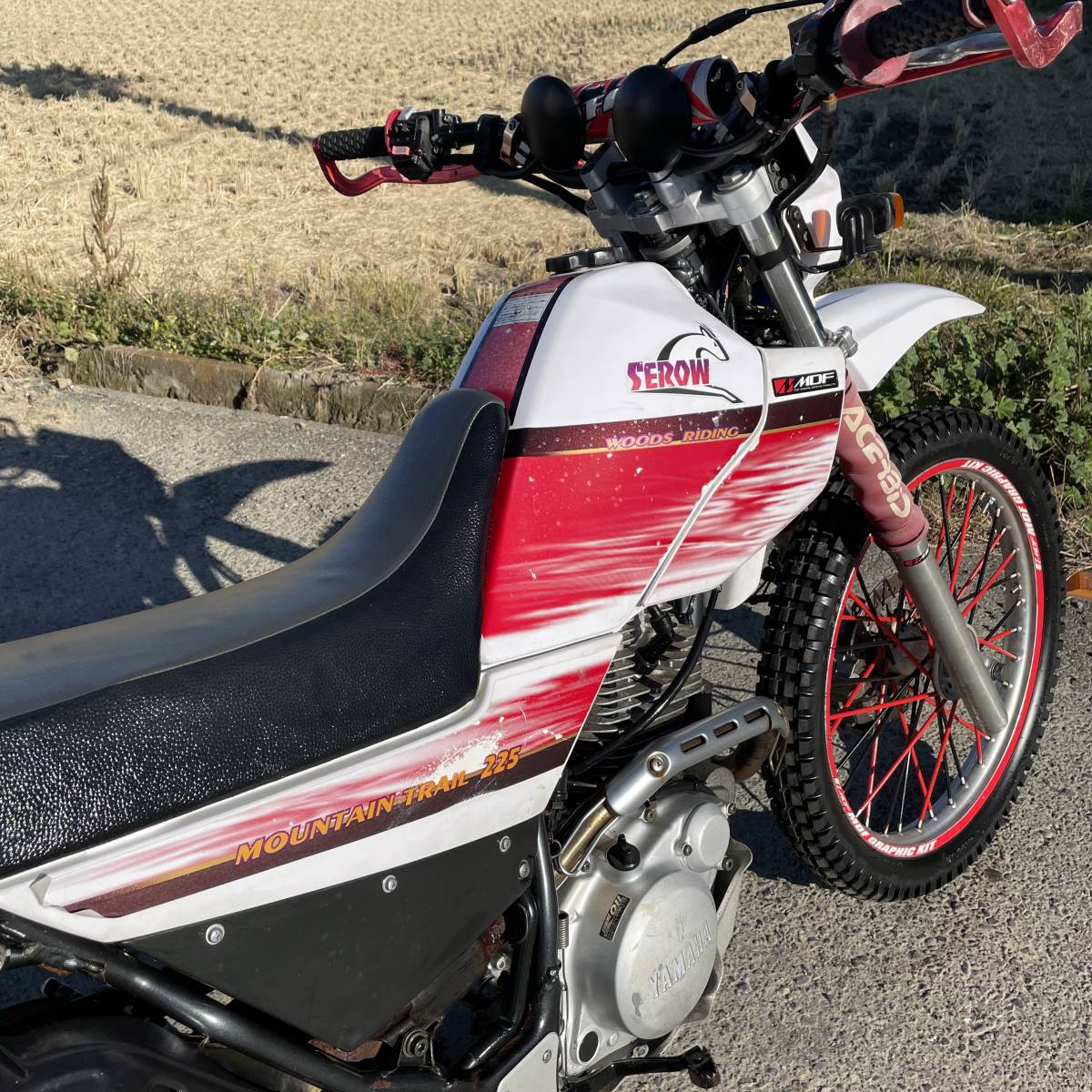 ヤマハ セロー225WE 好調 美車 4JG(検ホンダスズキカワサキXR XL XLR