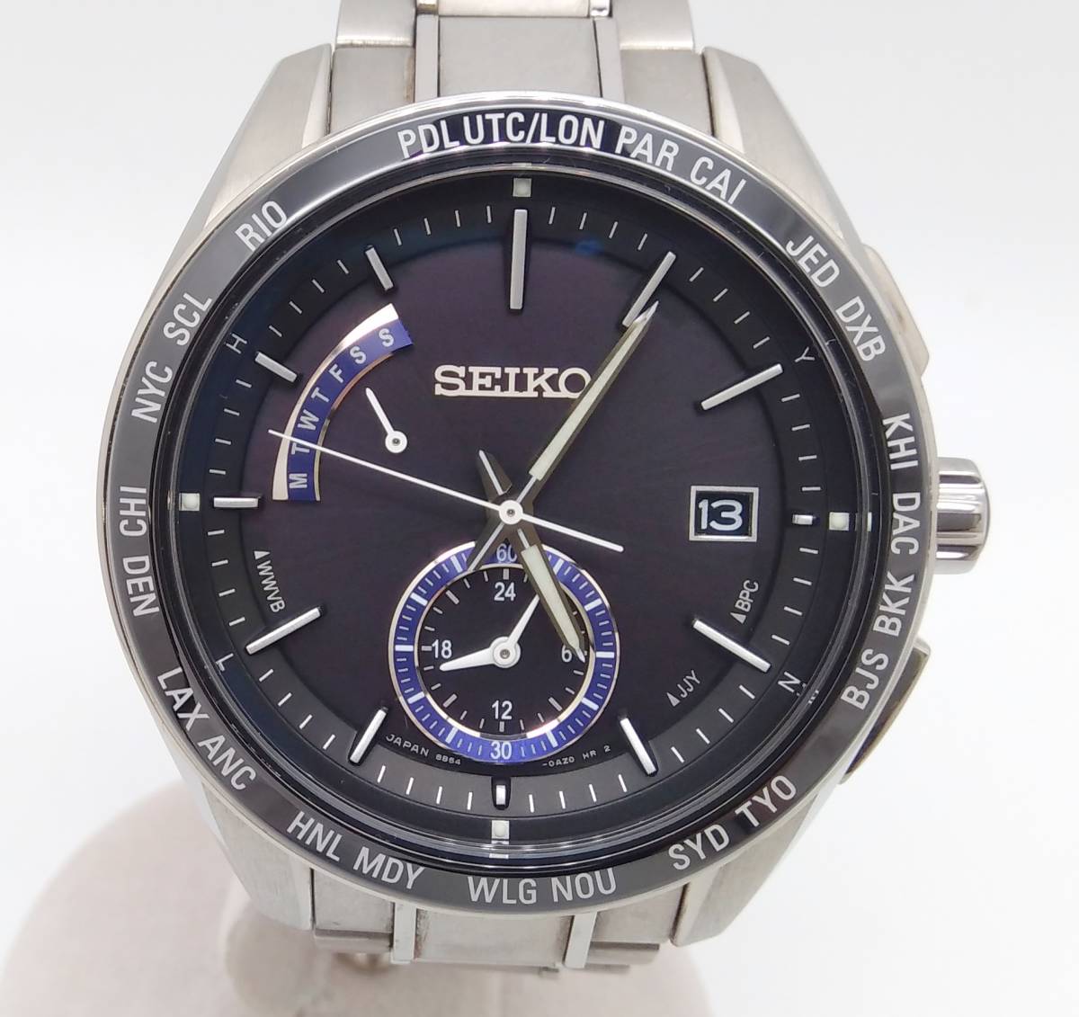 訳あり】 SEIKO BRIGHTZ セイコー ブライツ 電波ソーラー メンズ