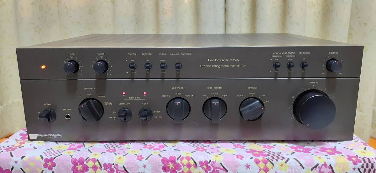 Technics プリメインアンプ SU-8080（80A） 【公式通販】