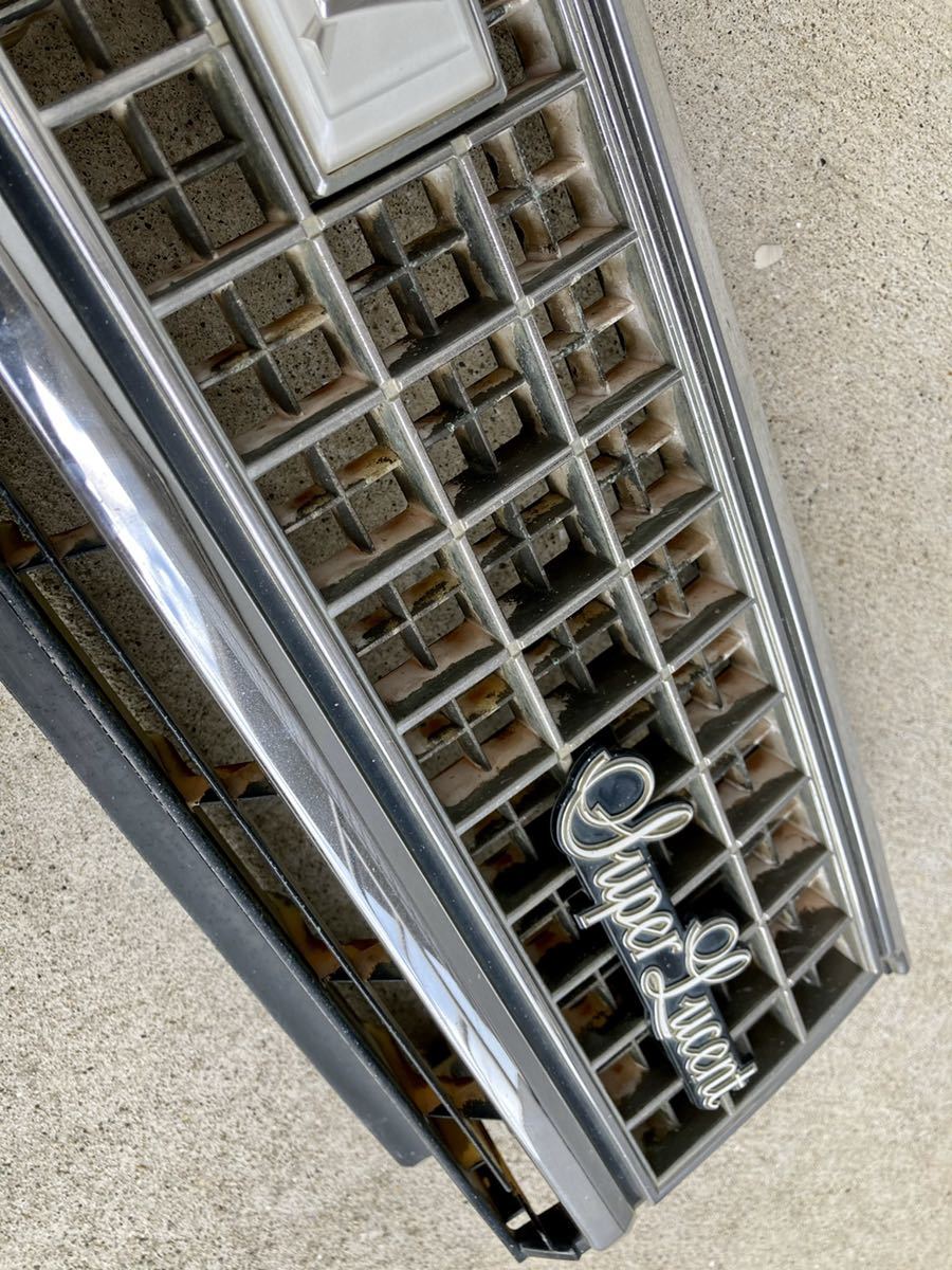 GX71 クレスタ 後期フロントグリル 当時物 エンブレム有 スーパー