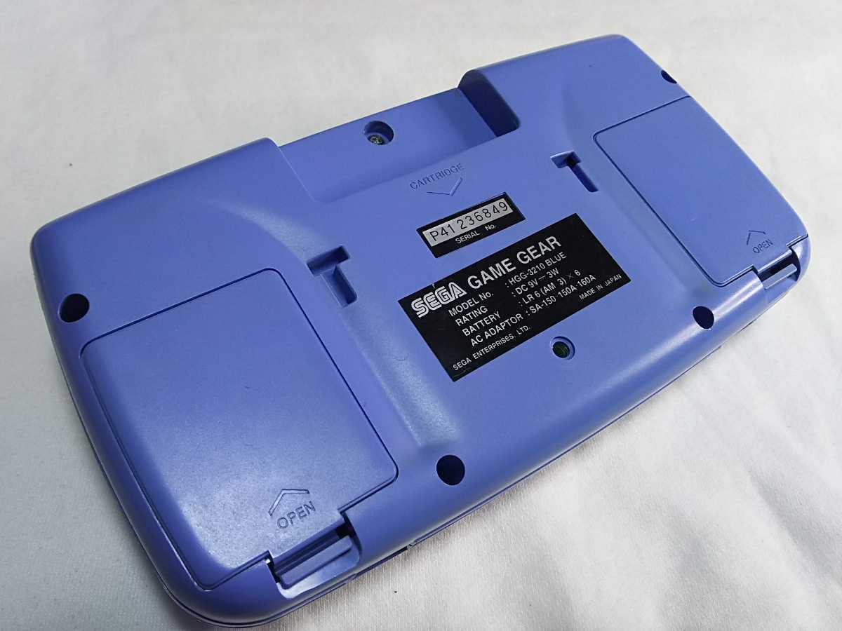 SEGA セガ ゲームギア 本体 ブルー NINKU 忍空 ジャンク SEGA セガ ゲームギア 本体 ブルー NINKU 忍空 ジャンク Yahoo