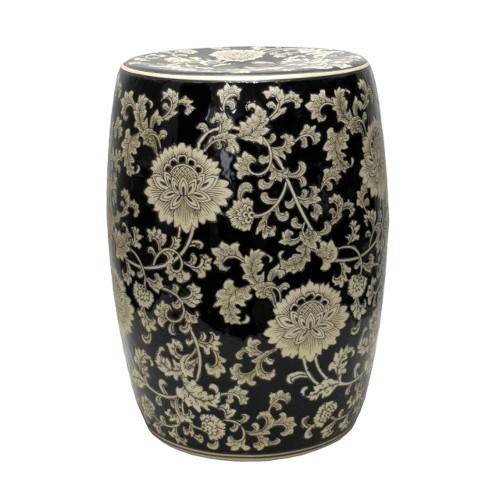 アジアン家具◆陶器花柄椅子◆ガーデンチェア◆陶器スツール アジアン家具◇陶器花柄椅子◇ガーデンチェア◇陶器スツール