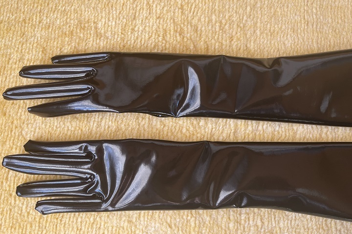 AFFIX parapara アンダー　未使用品　アフィックスパラパラ　ゴールド AFFIX parapara アフィックス パラパラ エナメル ロンググローブ 送料