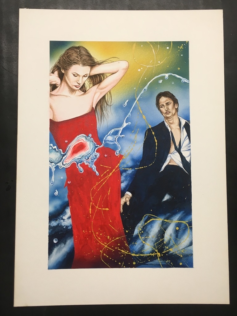 SM肉筆原画(5)【小悪征夫 細密 厚手イラストボード】検 椋楊児 澁澤