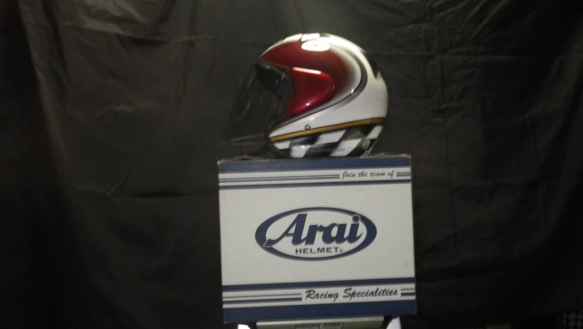SZ-F RETRO アライ レトロ Arai SZF ARAI 赤 ジェットヘルメット