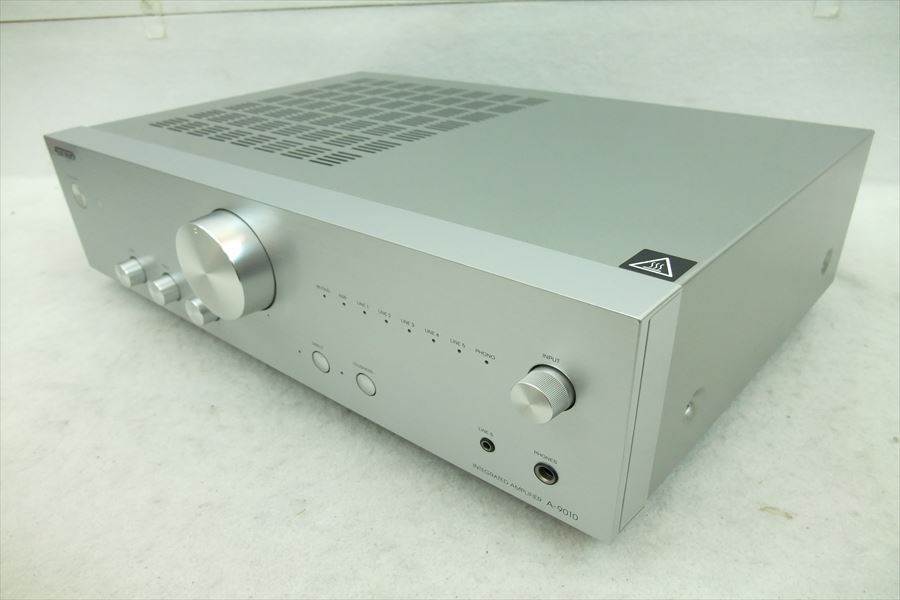 ▽ ONKYO オンキョー A-9010 アンプ 取扱説明書有り 元箱付き リモコン