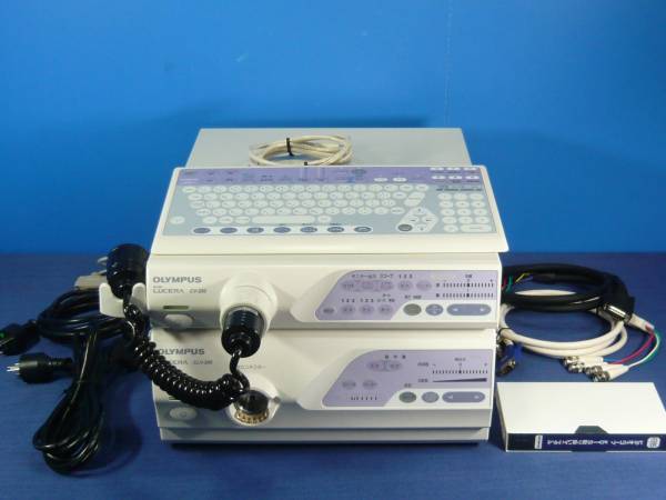 N659○オリンパス内視鏡 EVIS LUCERA CV-260/光源装置 CLV-260(検査